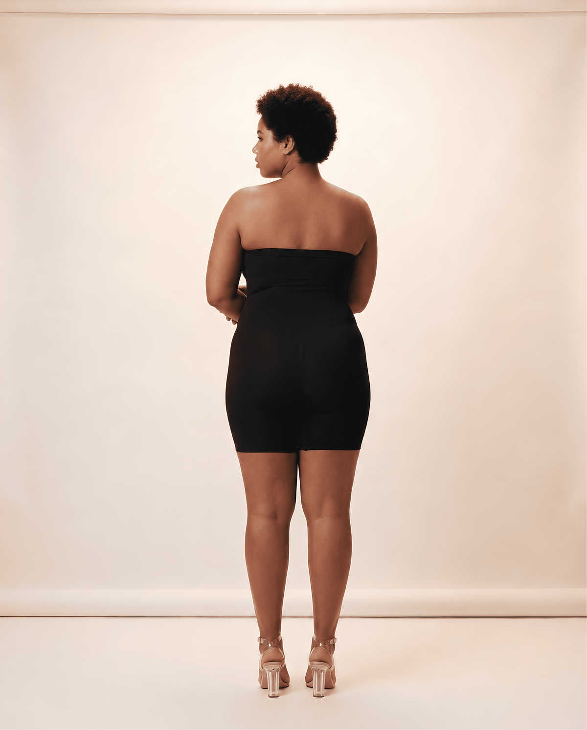 Strapless Bodysuit - BLACK